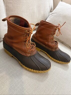 Men’s LLBean Flannel lined Boot